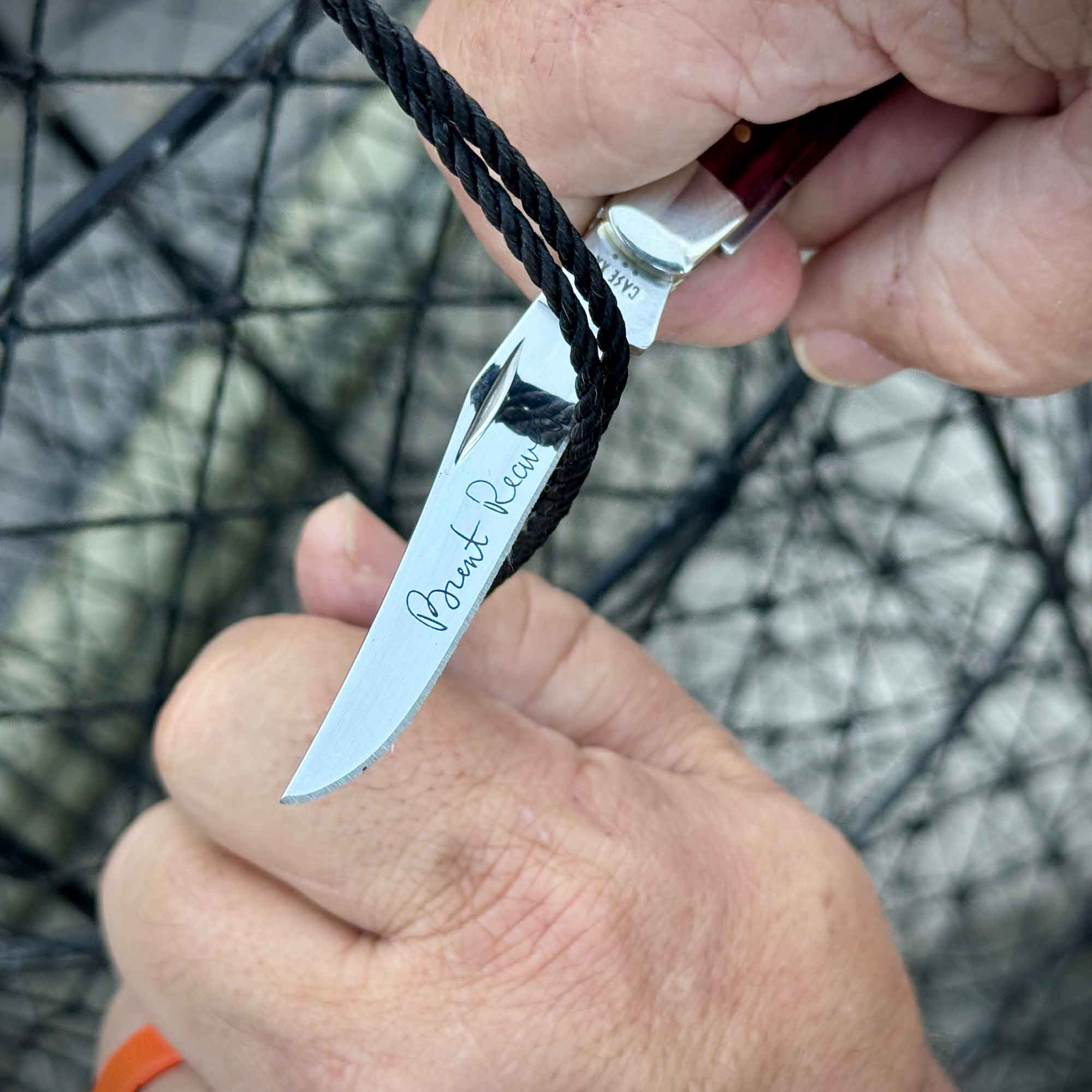Case Knives Brent Reaves Signature Mini Trapper Knife