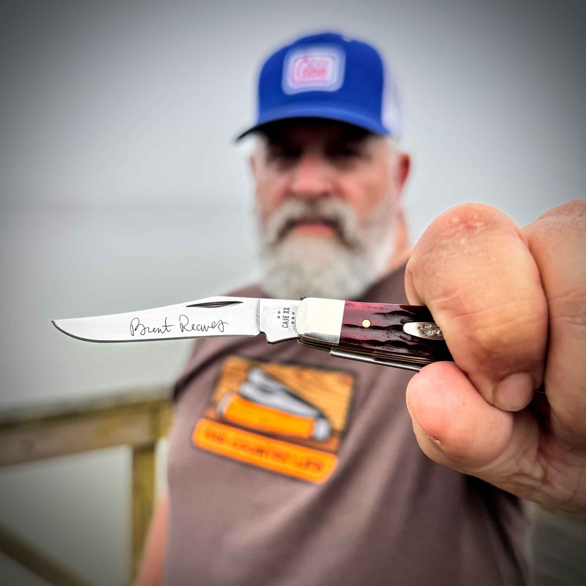 Case Knives Brent Reaves Signature Mini Trapper Knife