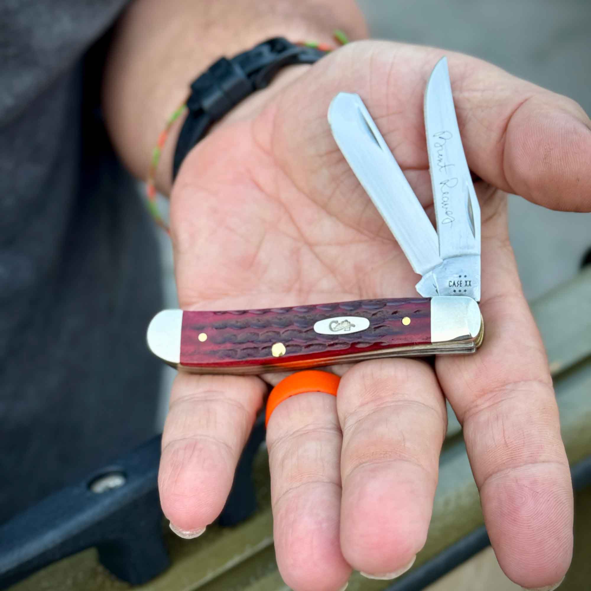 Case Knives Brent Reaves Signature Mini Trapper Knife