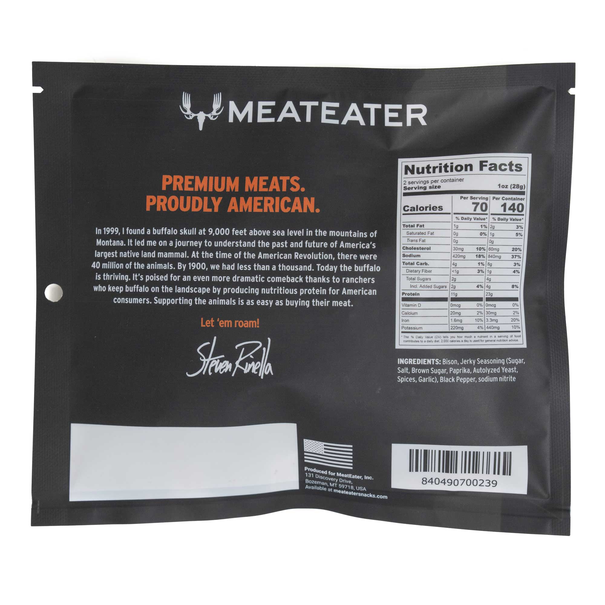 American Buffalo Jerky