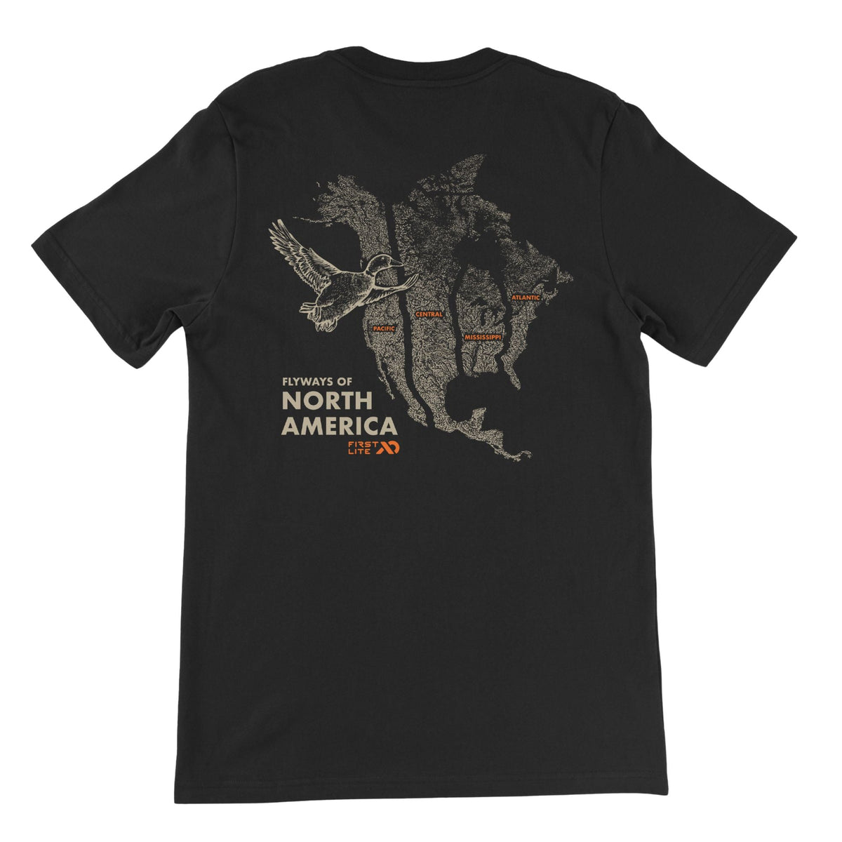 Flyways of North America T-Shirt
