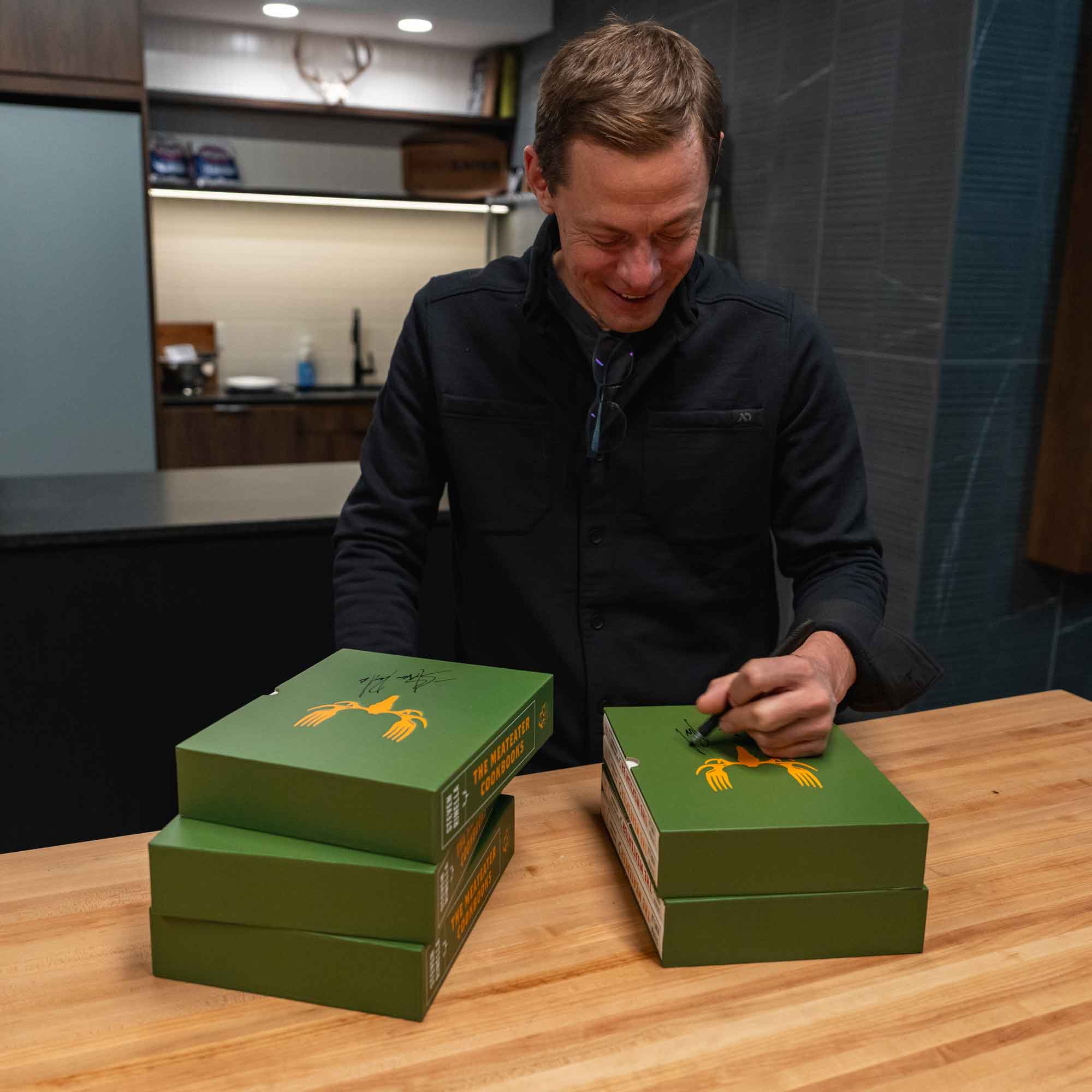 Signed MeatEater Cookbook Box Set