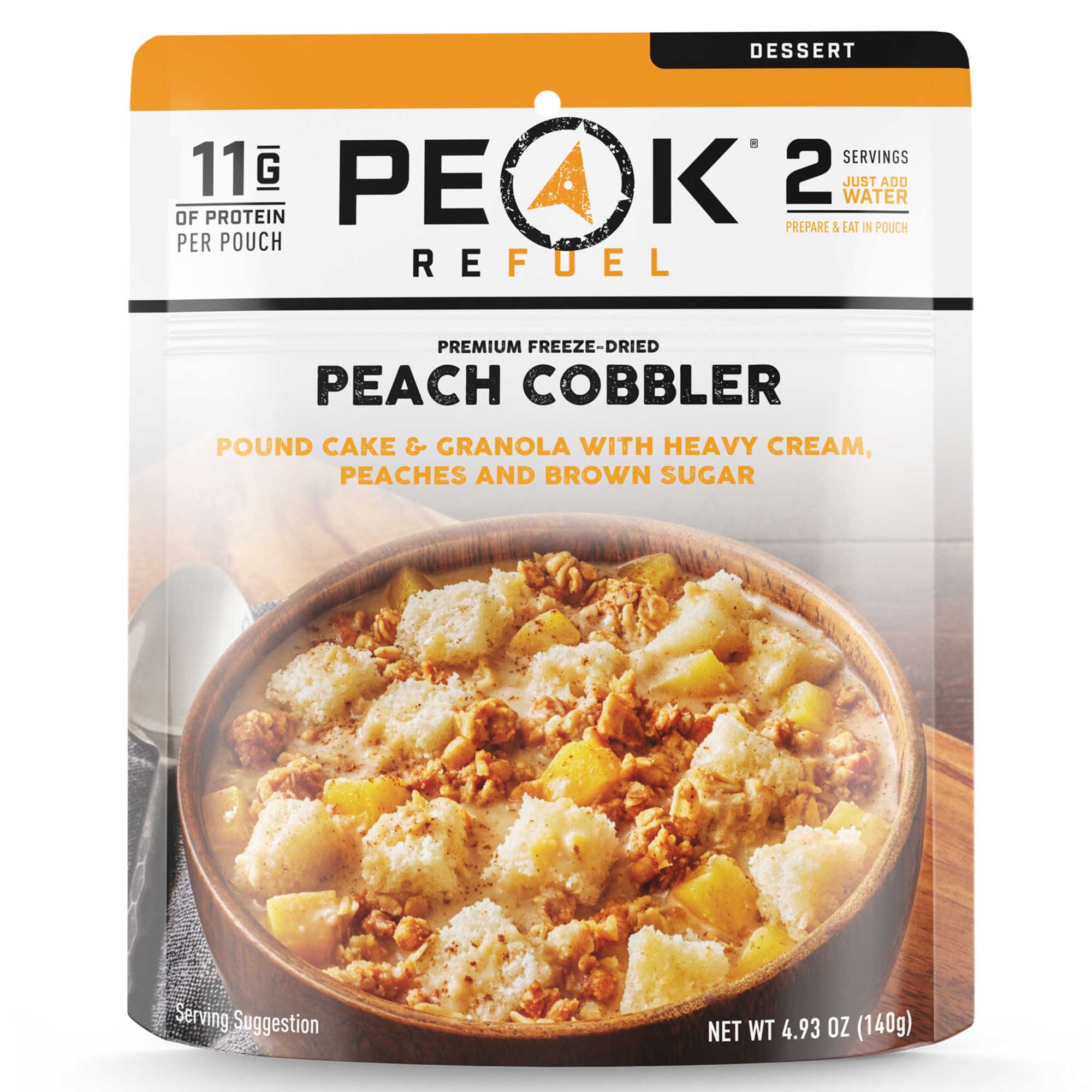 Peak Refuel Peach Cobbler