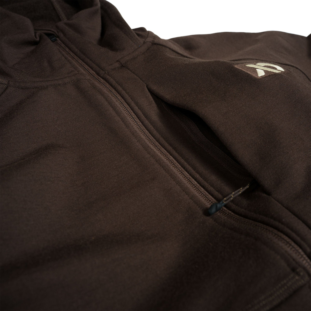Men's Rugged Wool Zip Hoody