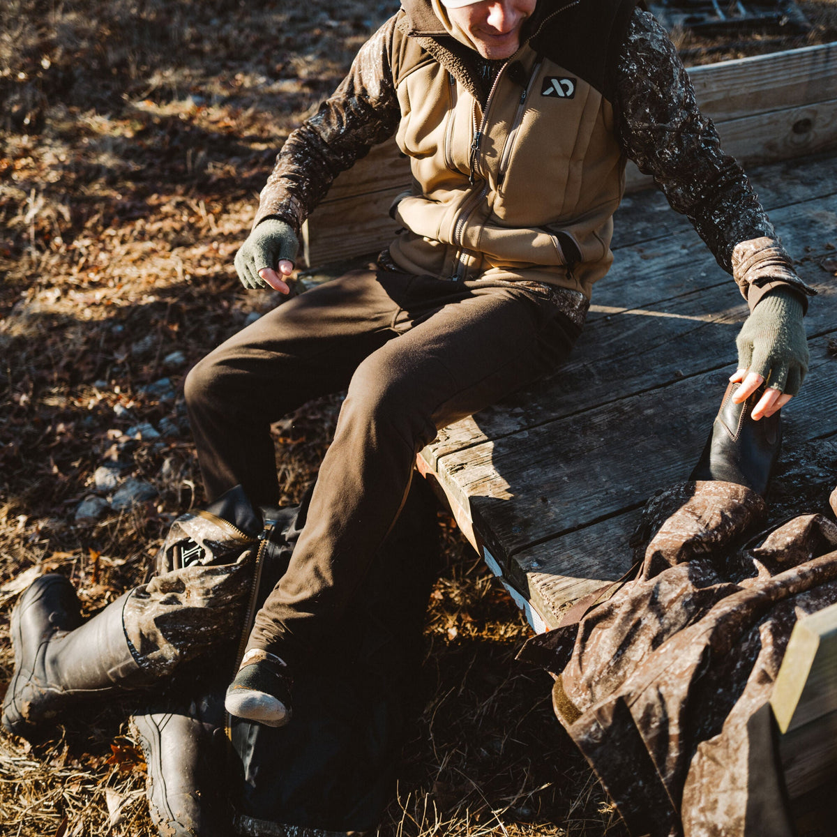 Men's Rugged Wool Wader Pant