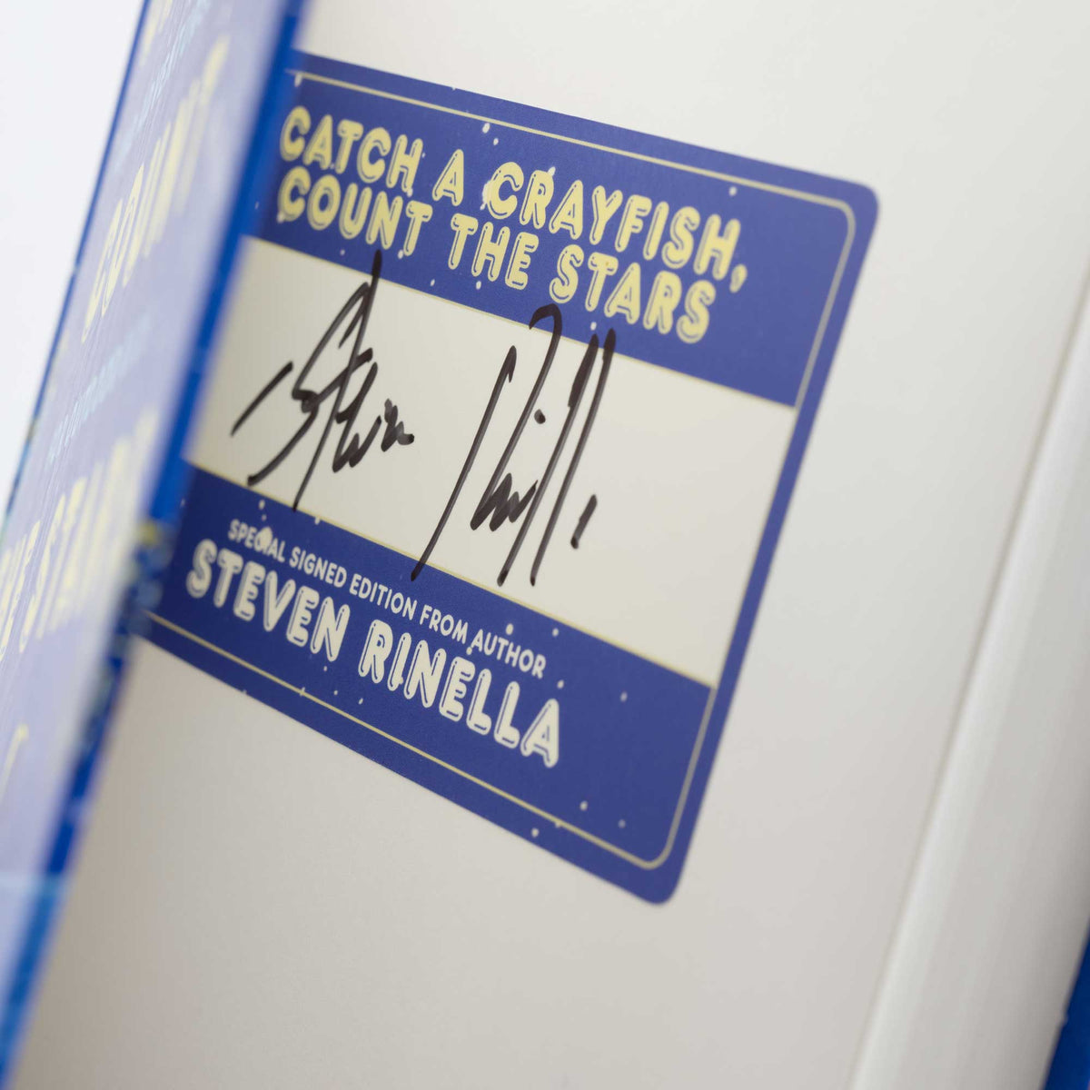 Signed Catch a Crayfish, Count the Stars