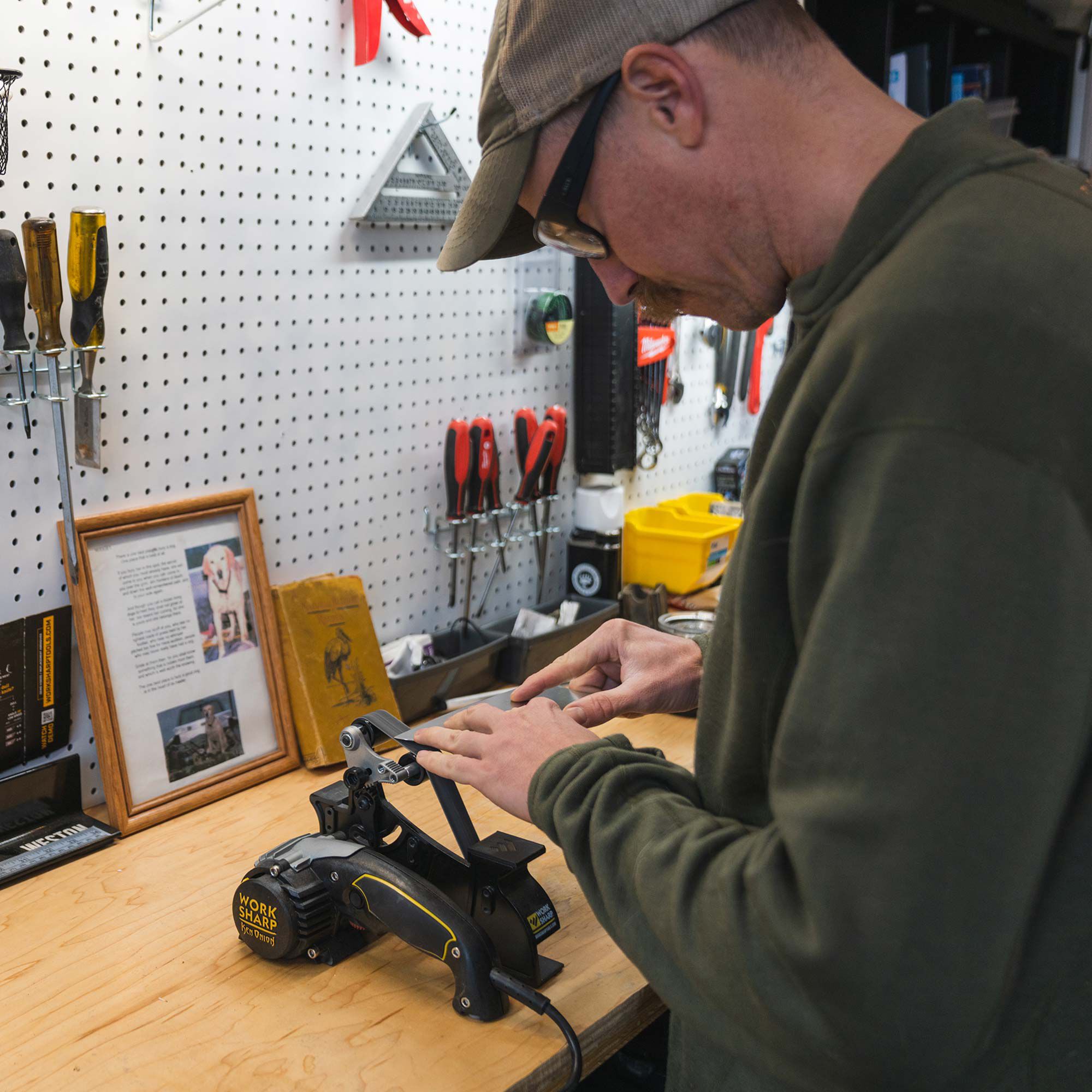 Work Sharp Knife & Tool Sharpener - Ken Onion Edition