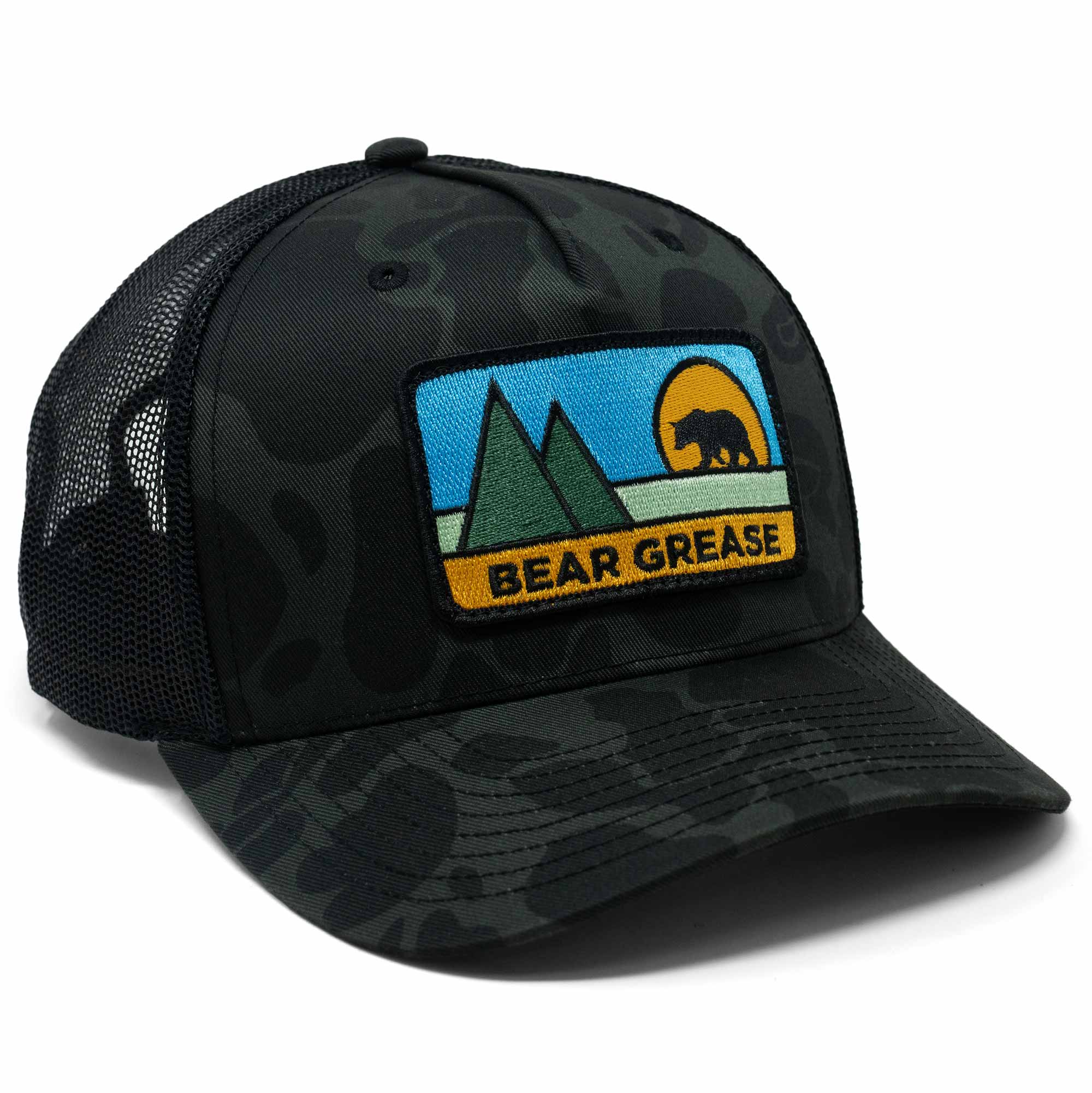 Bear Grease Camo Trucker Hat