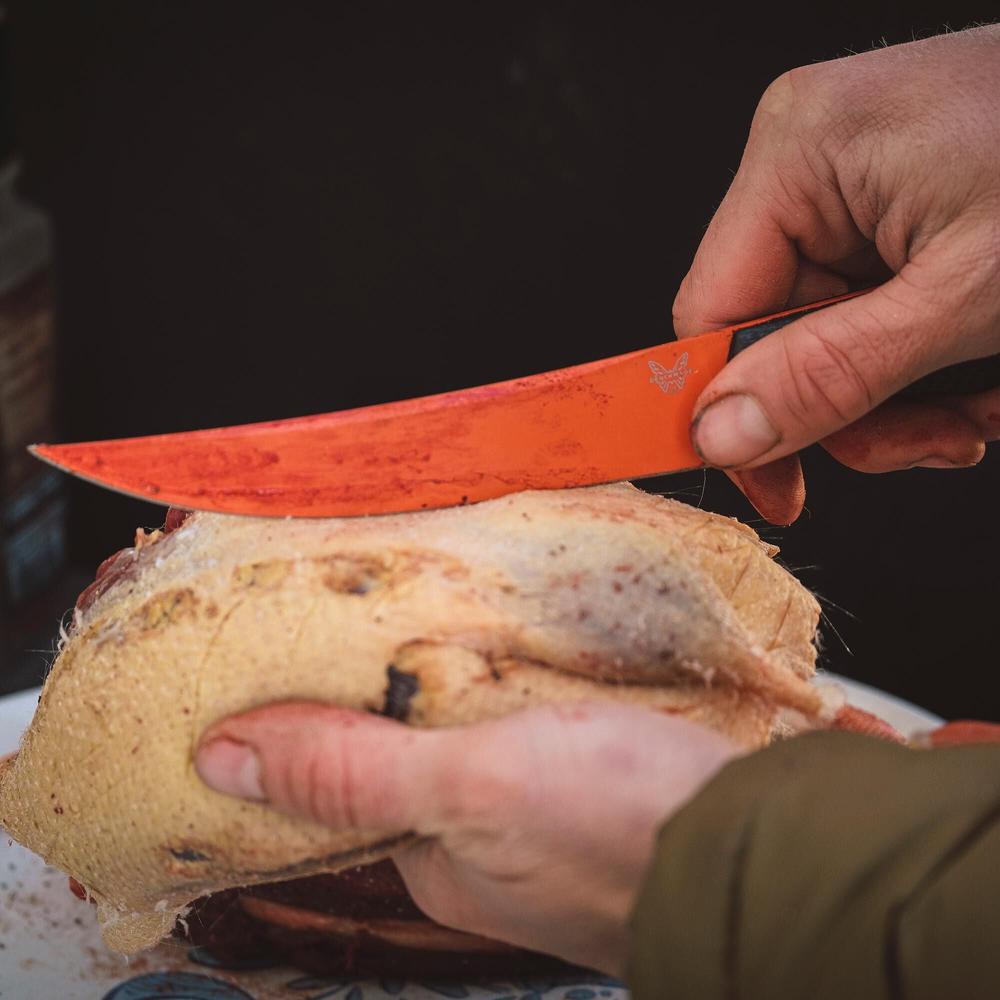 MeatEater Engraved Benchmade Meatcrafter 2.0 Knife
