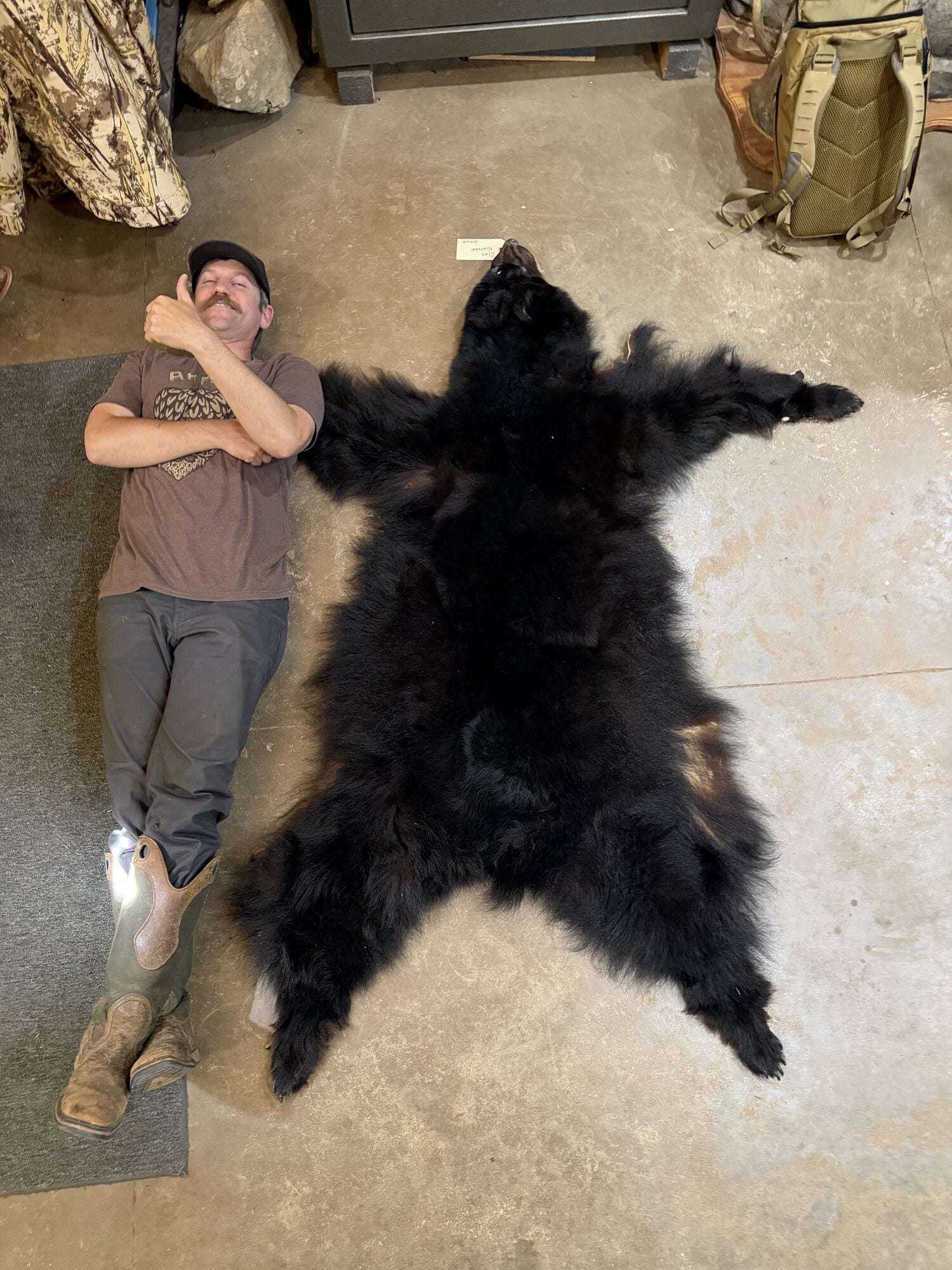 Clay Newcomb’s Alaskan Wetsuit Bear Hide