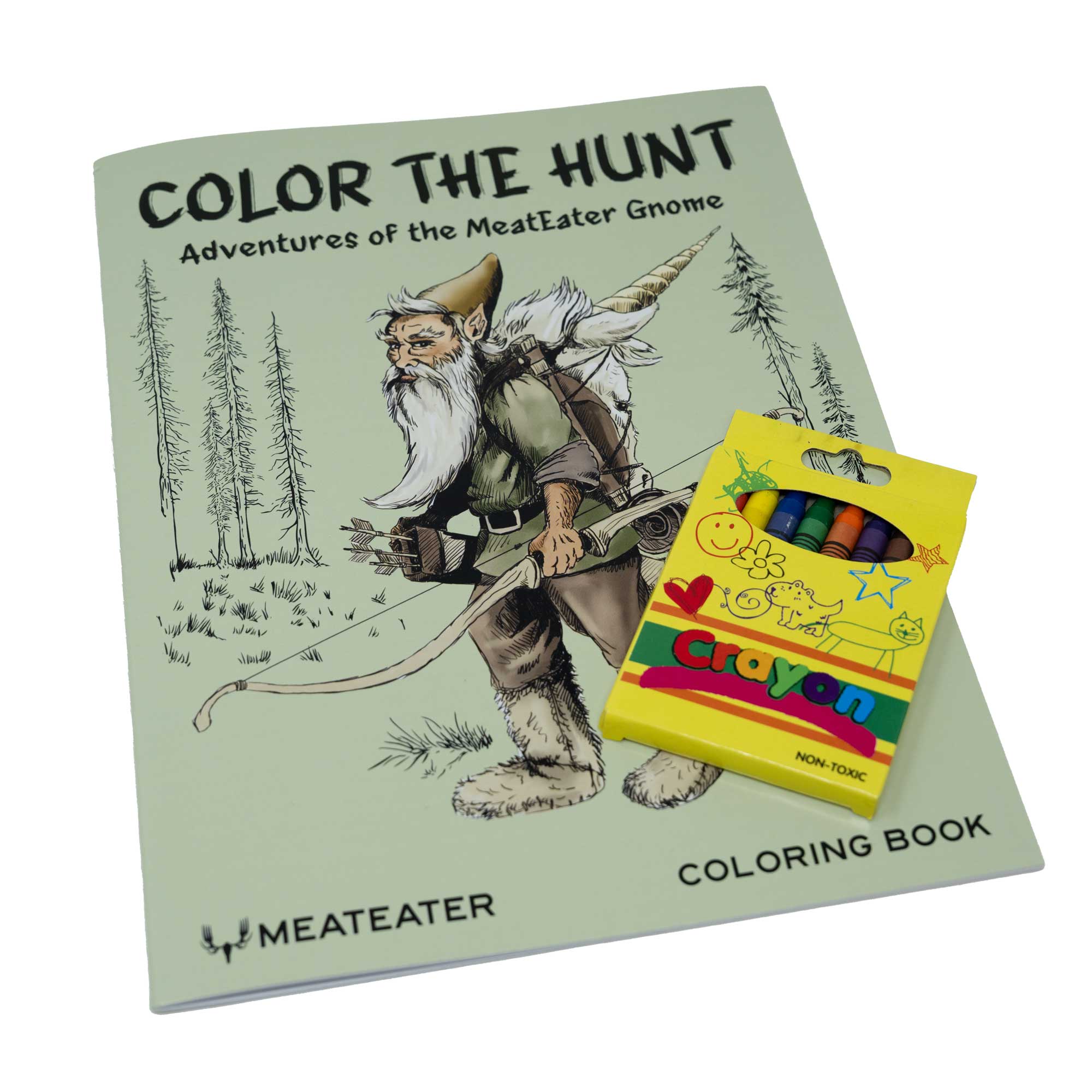 Color the Hunt: Adventures of the MeatEater Gnome Coloring Book