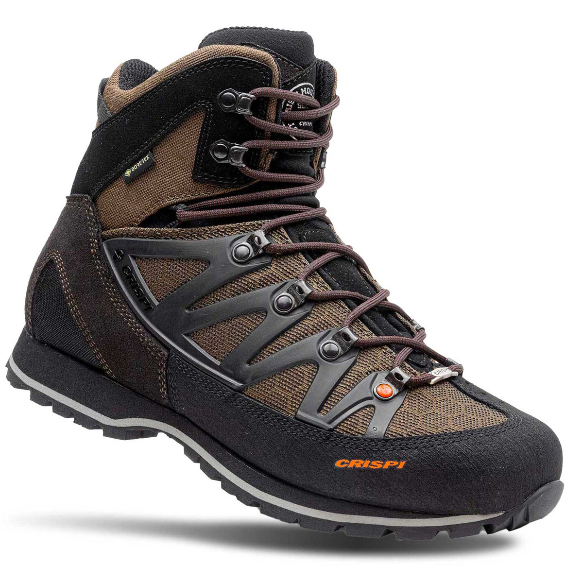 Crispi Men\'s Summit II GTX Waterproof  Lace Up Boots Brown/Black Sz. 10.5 crispi-altitude-  main image 2