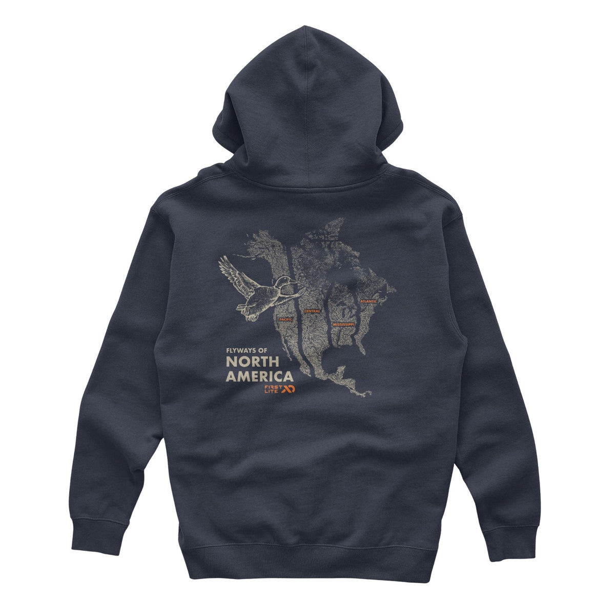 Flyways of North America Hoody