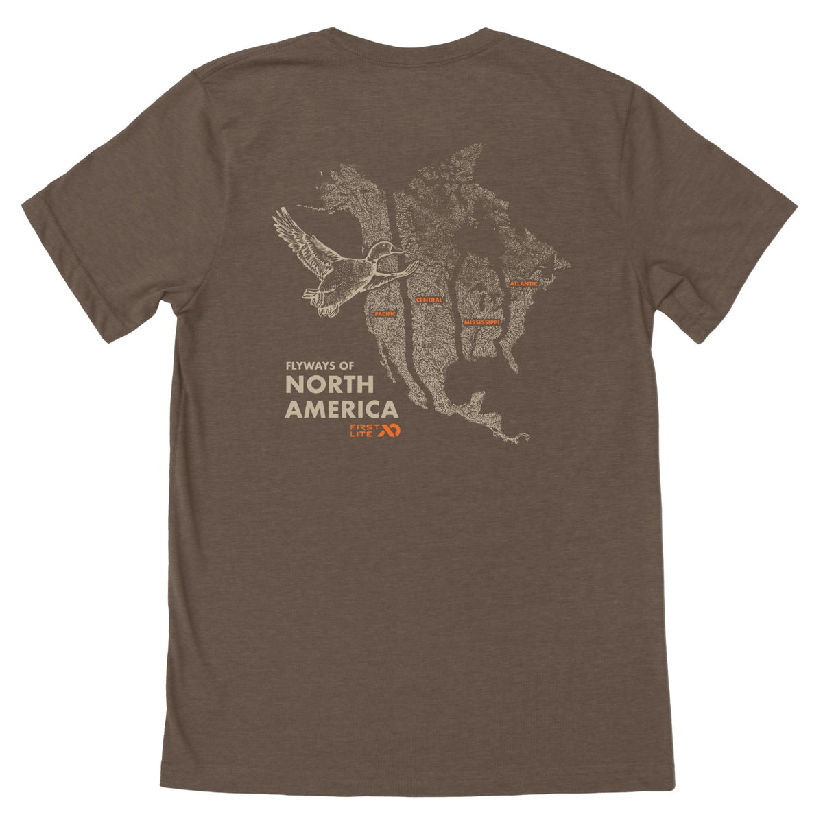Flyways of North America T-Shirt