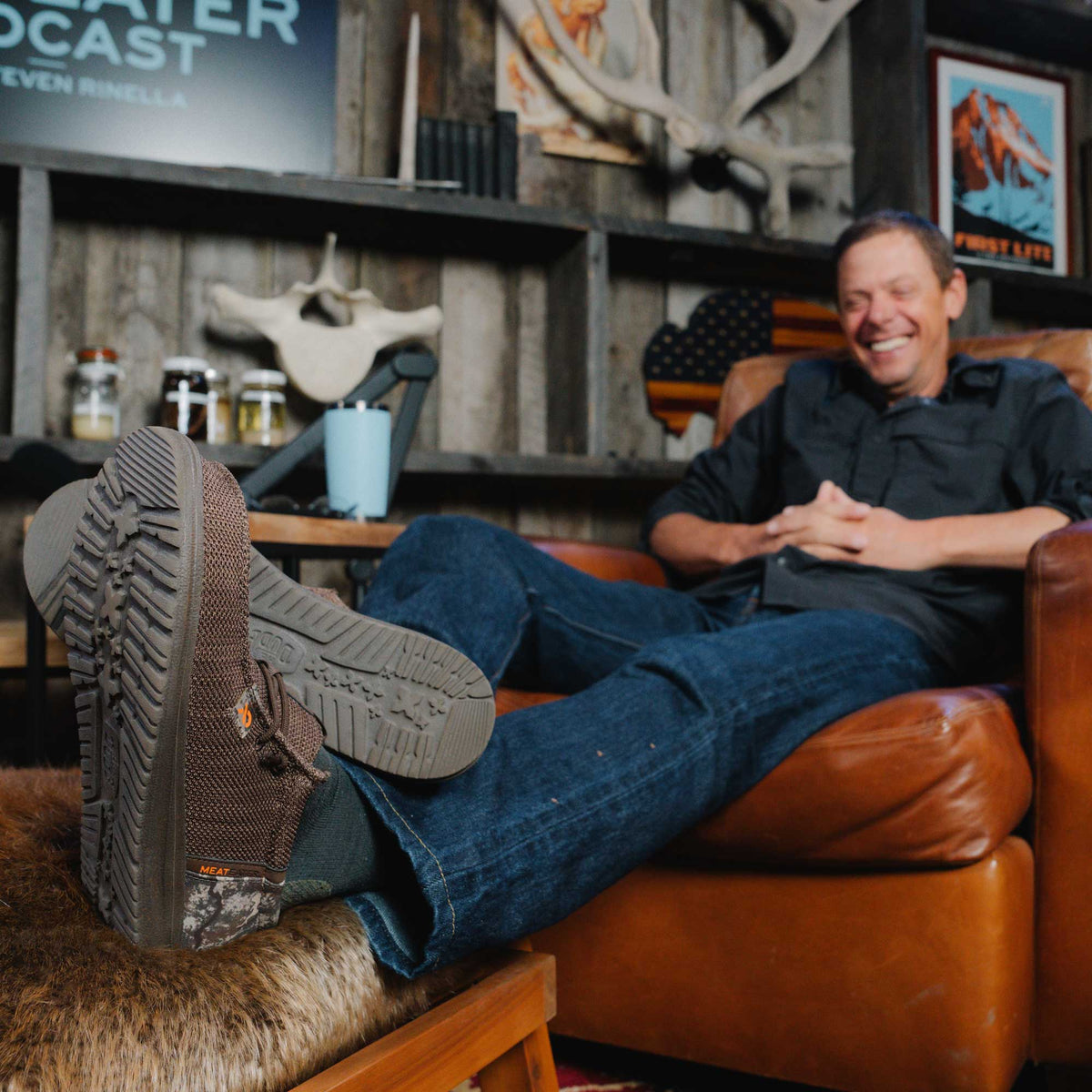 MeatEater x HeyDude Wally Funk