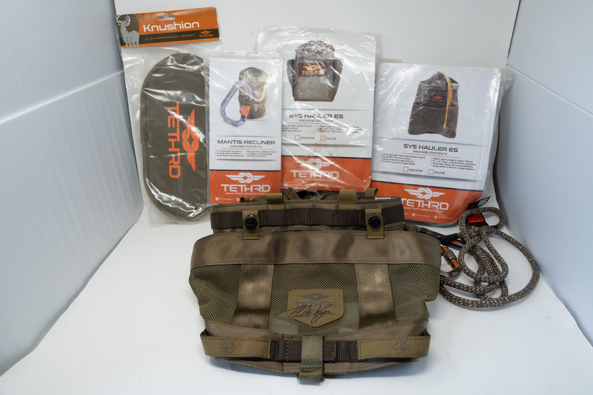 Mark's Tethrd Saddle Hunting Kit - Signed