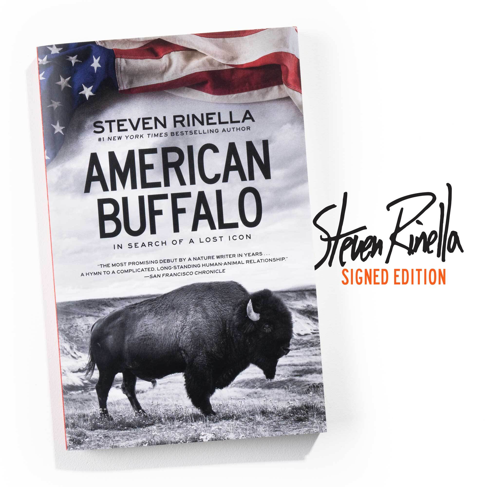 Signed American Buffalo: In Search of a Lost Icon