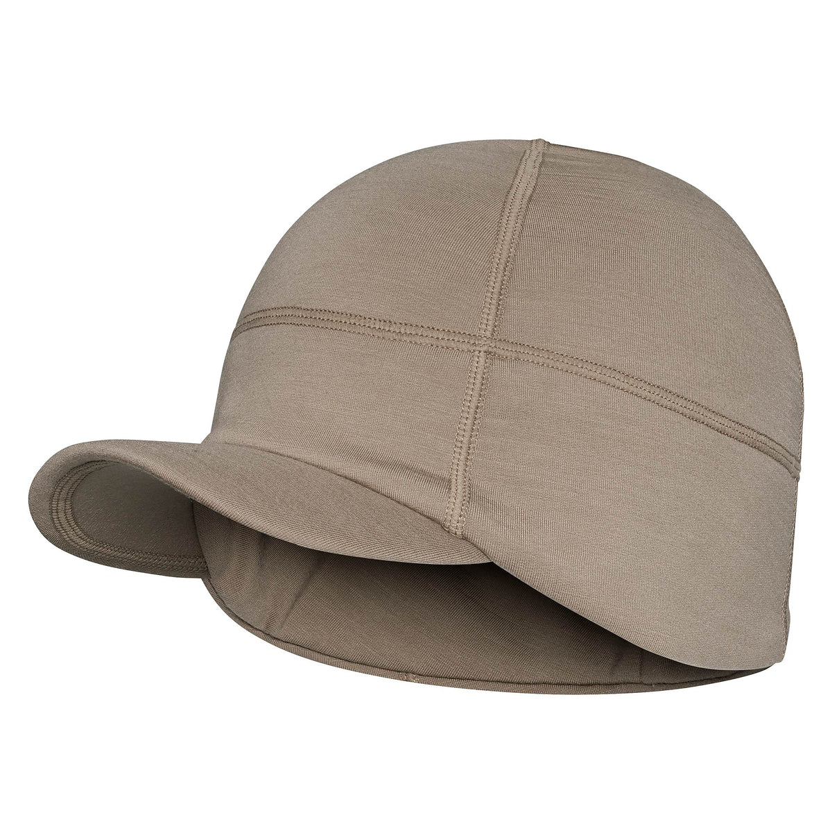Rugged Wool Brimmed Beanie