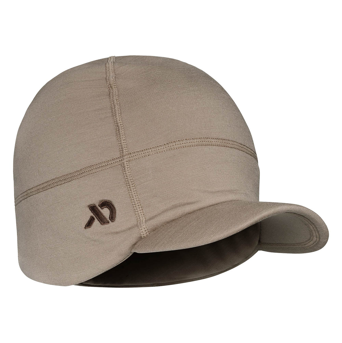 Rugged Wool Brimmed Beanie