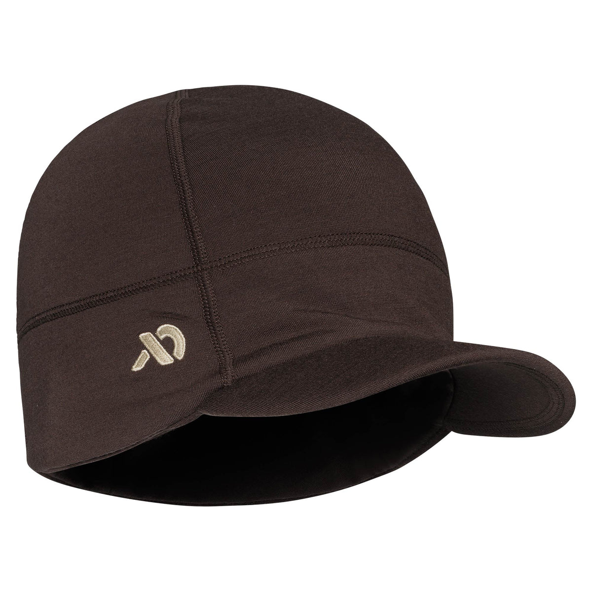 Rugged Wool Brimmed Beanie
