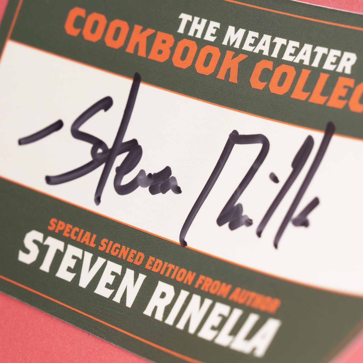 Signed MeatEater Fish and Game Cookbook