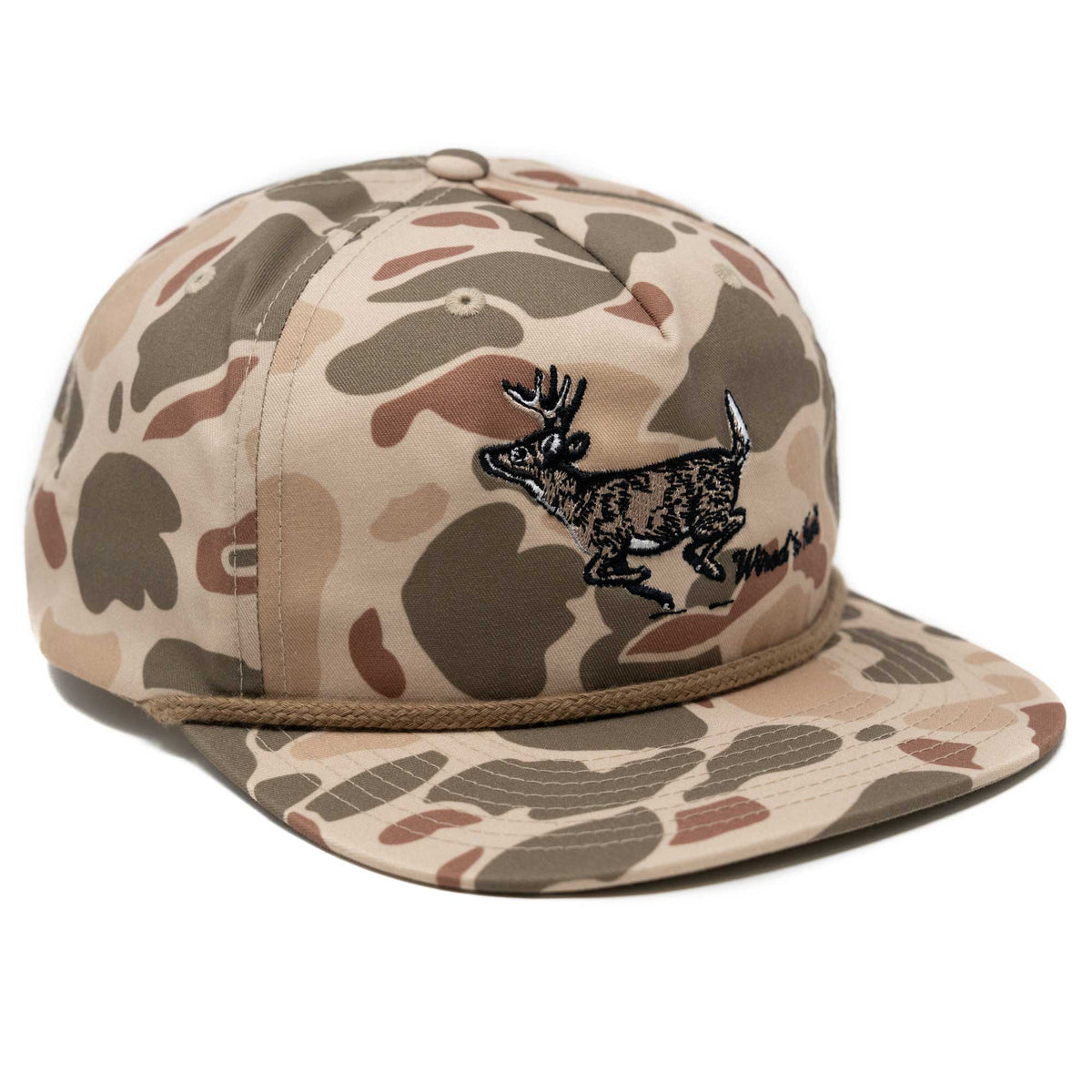 Casquette Snapback Vintage Grayling Michigan Deer Big Buck - Style Chasse Années 80, Maille, Neuve Sans étiquette