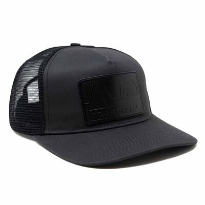 Bear Grease Leather Patch Hat