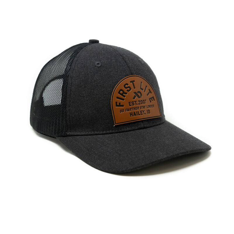 Arched Lock Up Trucker Hat image number 0