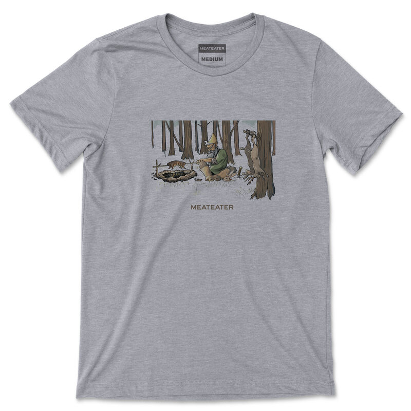 Gnome Cooking Jackalope T-shirt image number 0