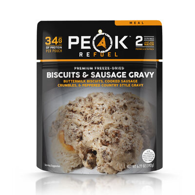 Peak Refuel Biscuits and Gravy