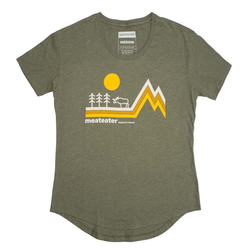 Women's Retro Moose T-Shirt image number 0