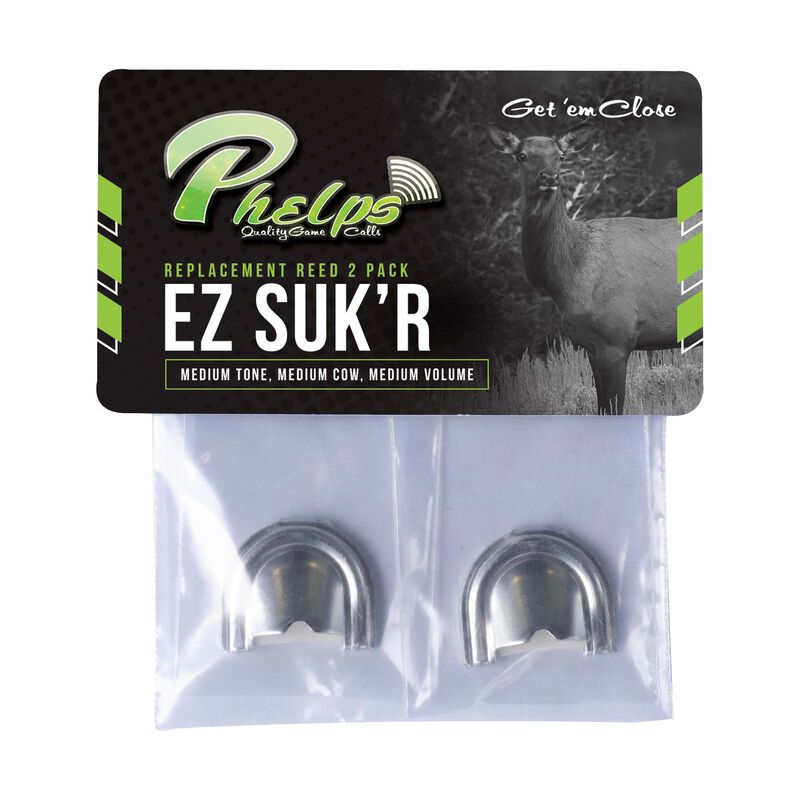 EZ SUK'R Replacement Reed Medium Cow 2 Pack image number 2
