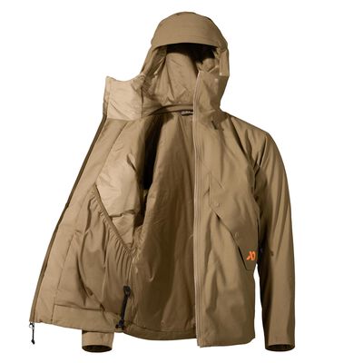 Burly 4 in 1 Waterproof Windproof Insulated Hunting Parka