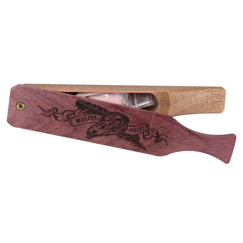 MeatEater x Phelps Purpleheart/Sapele Box Call image number 2