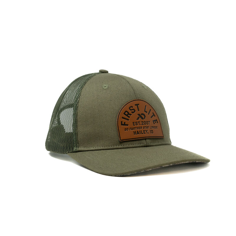 Arched Lock Up Trucker Hat image number 0