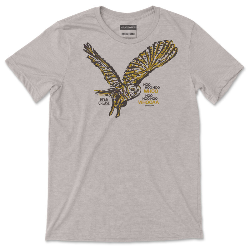 Bear Grease Barred Owl T-Shirt image number 1
