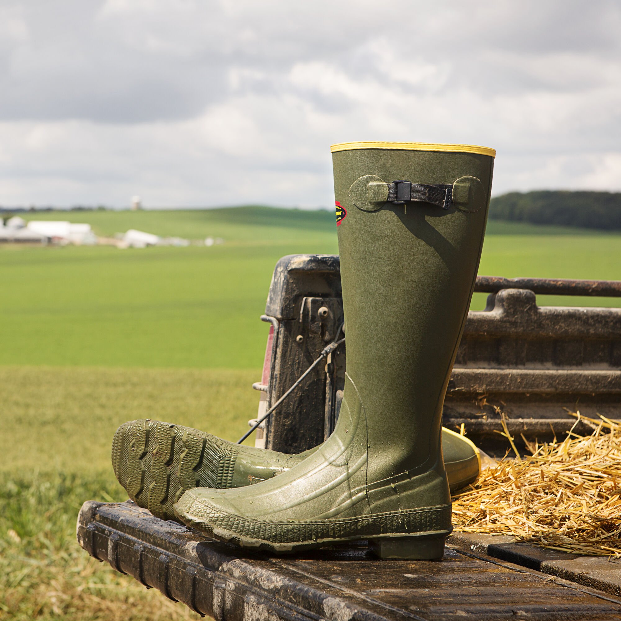 Lacrosse grange rubber boots online