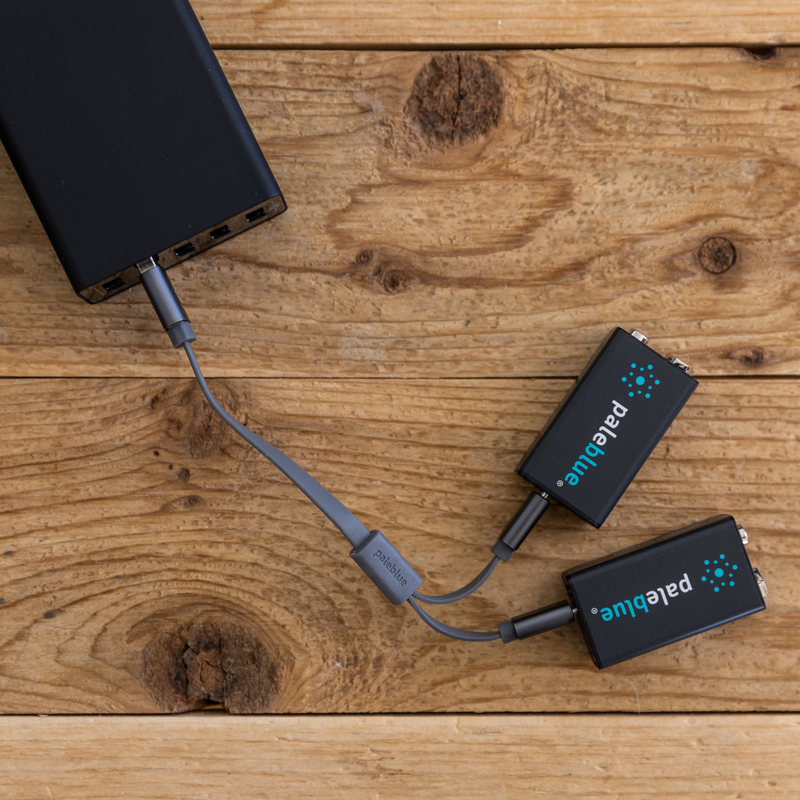 Pale Blue Rechargeable 9V Batteries image number 6
