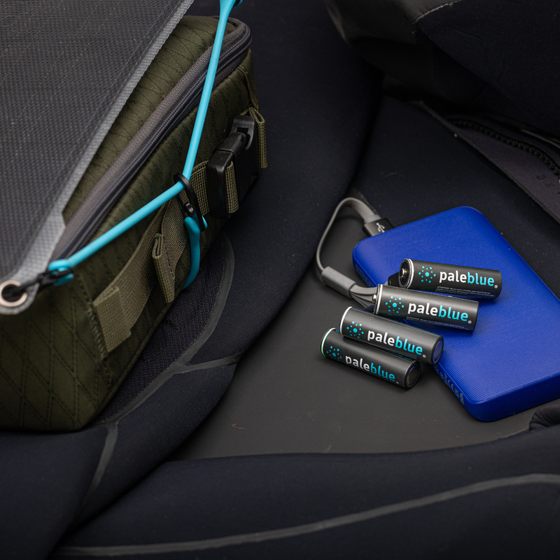 Pale Blue Rechargeable AA Batteries image number 9