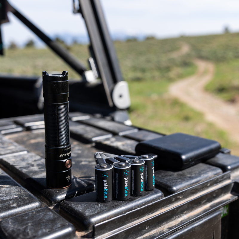 Pale Blue Rechargeable D Batteries image number 5
