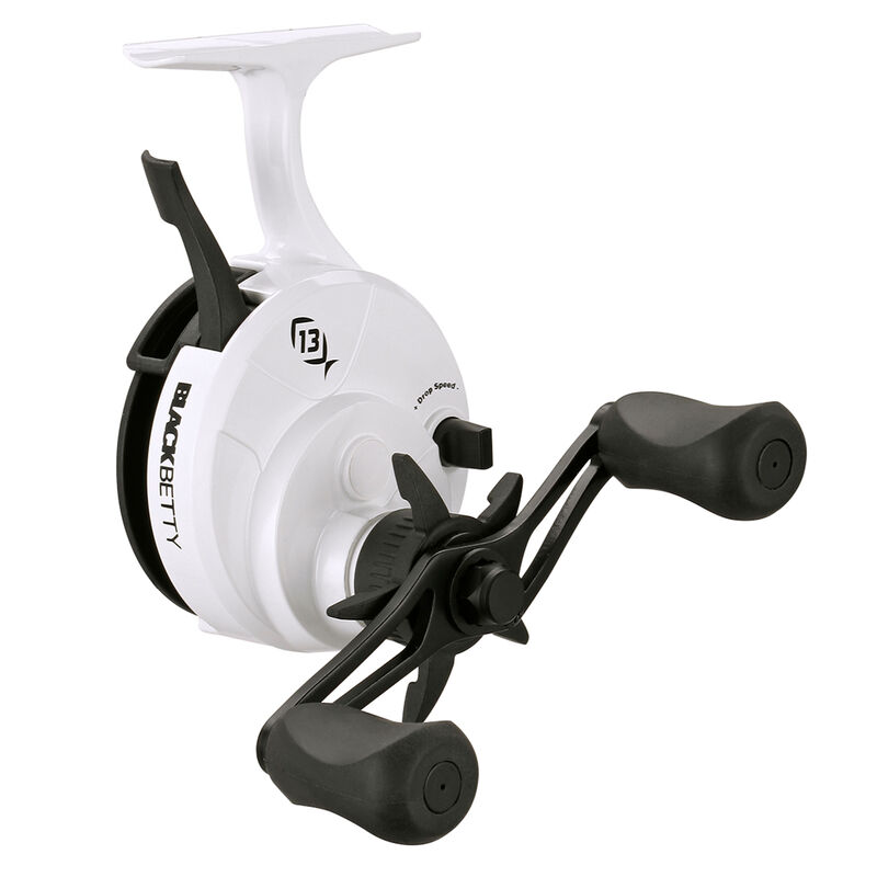 13 Fishing FreeFall Ghost Inline Ice Fishing Reel | MeatEater