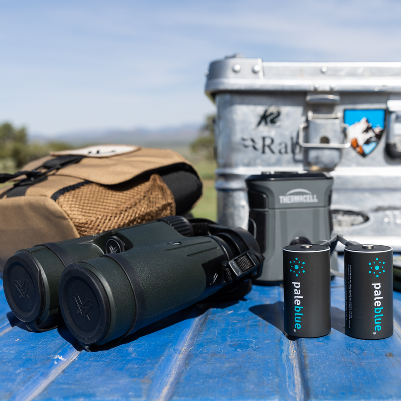 Pale Blue Rechargeable D Batteries image number 4