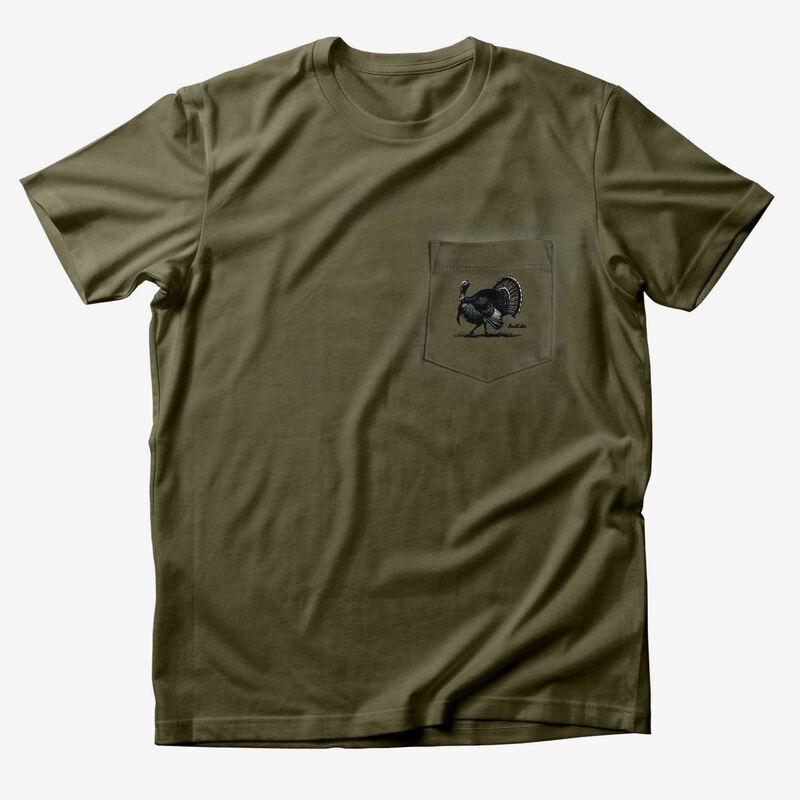 Vintage Turkey Pocket T-Shirt image number 0