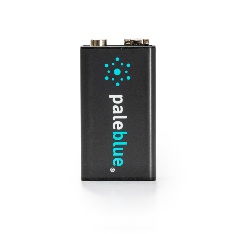 Pale Blue Rechargeable 9V Batteries image number 0