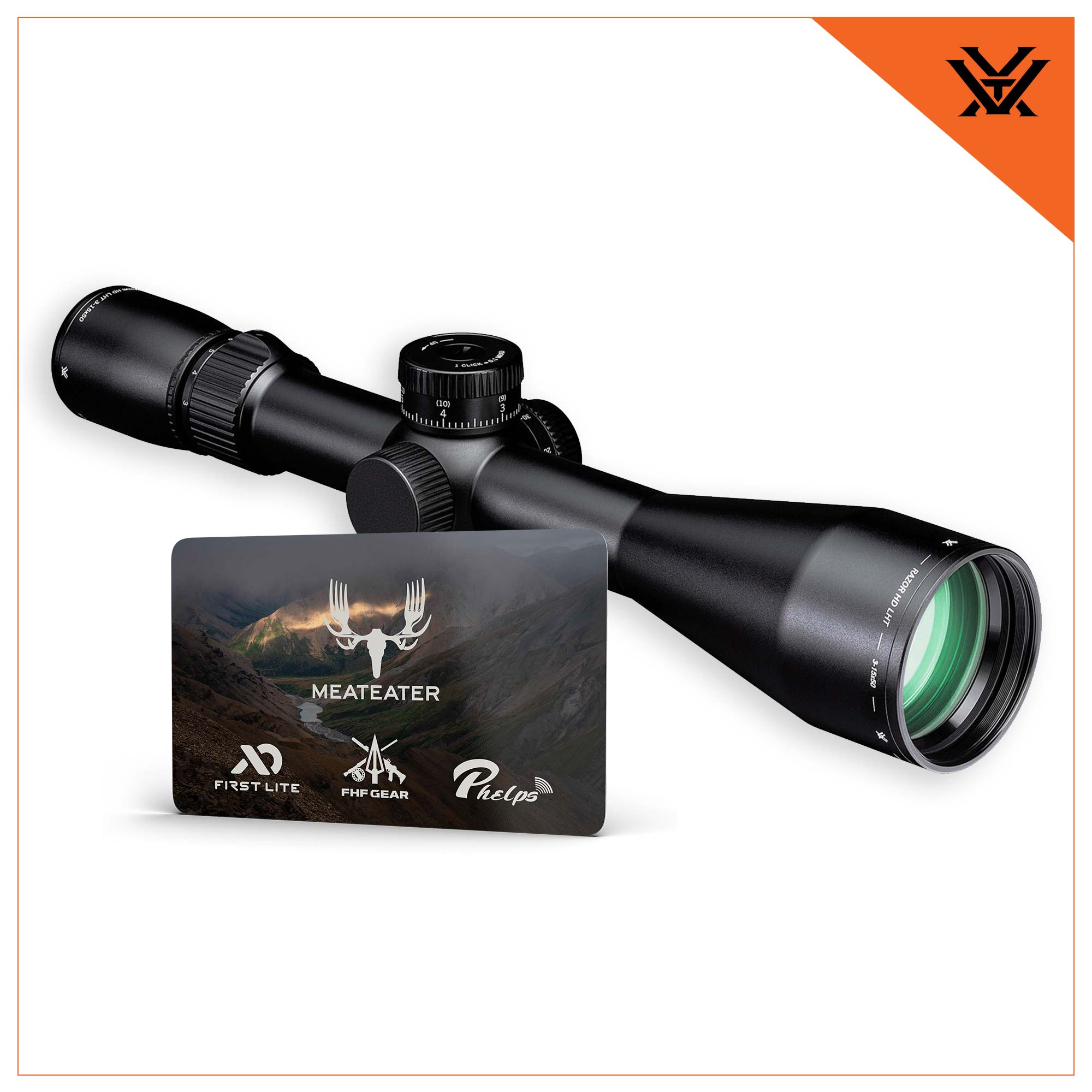 Vortex Razor HD LHT 3-15x42 Riflescope | MeatEater