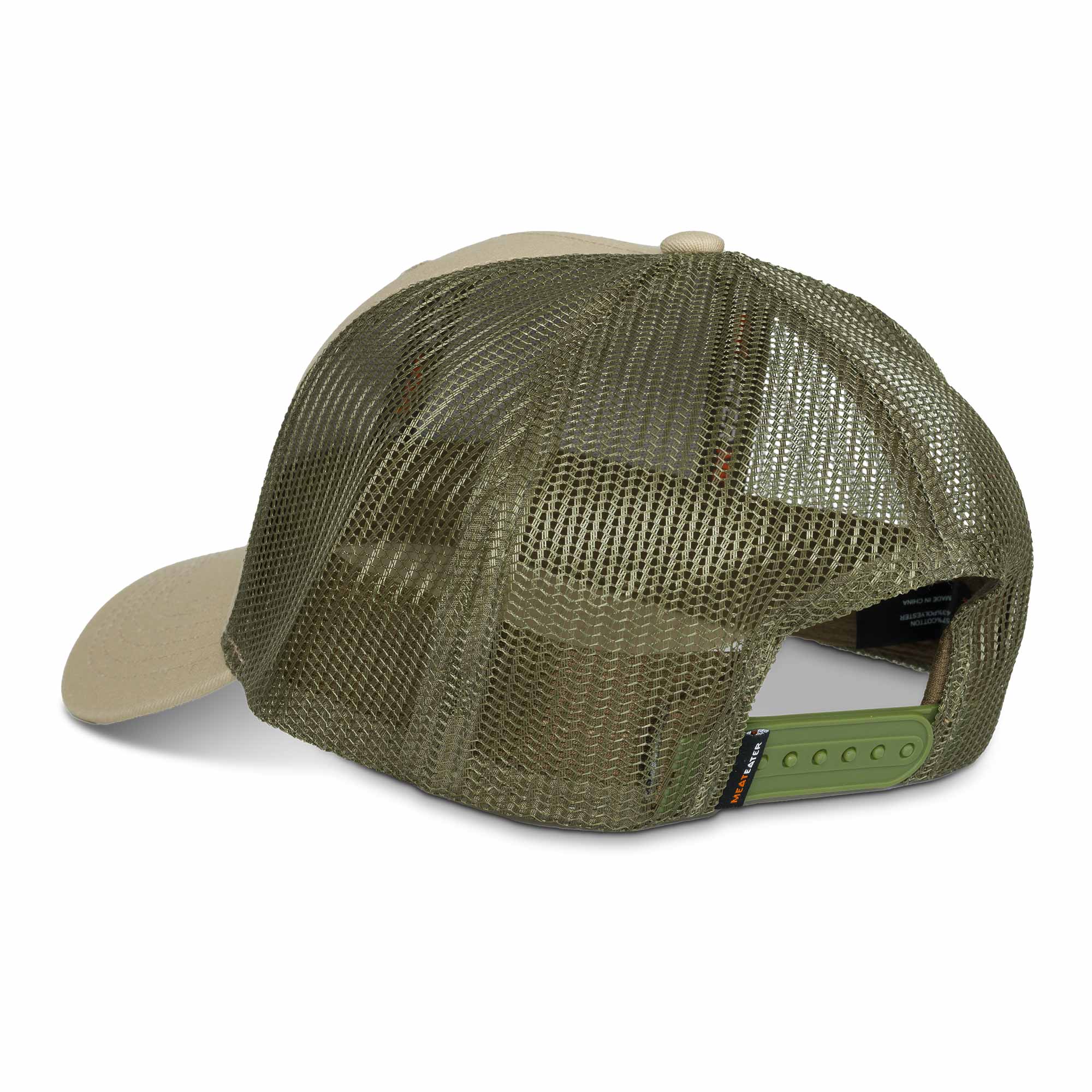 Florida Note Eater Map Hat Mesh Trucker